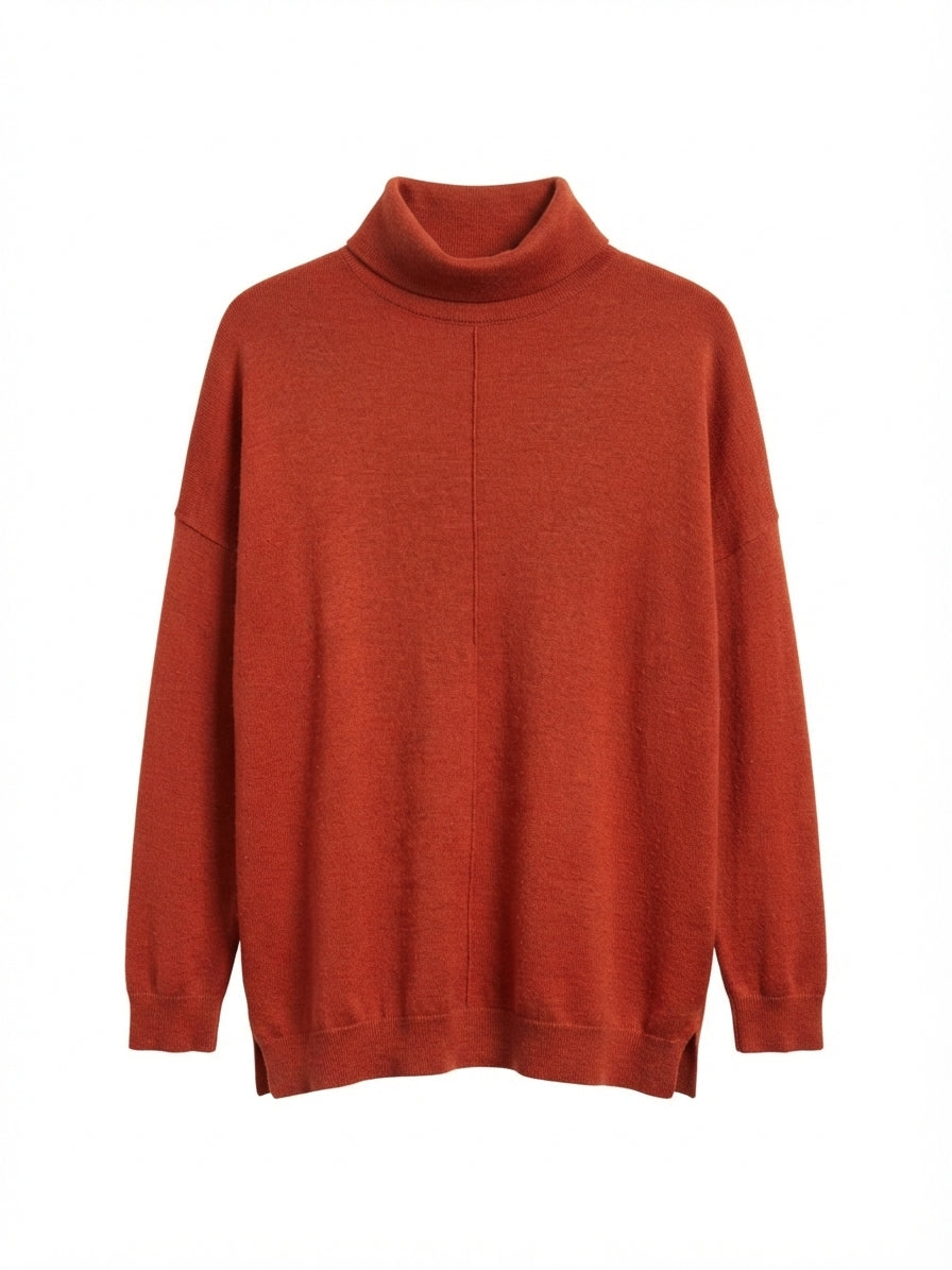 Eileen Fisher · Turtleneck · XSmall · Red