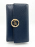 Michael Kors · Fulion Pebbled Leather Wallet · Wallet · Navy