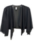 Alex Evenings · Sweater · Medium Petite · Black Sheer