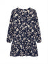 Caslon · Longsleeve Dress · 3X · NavyWhite Floral
