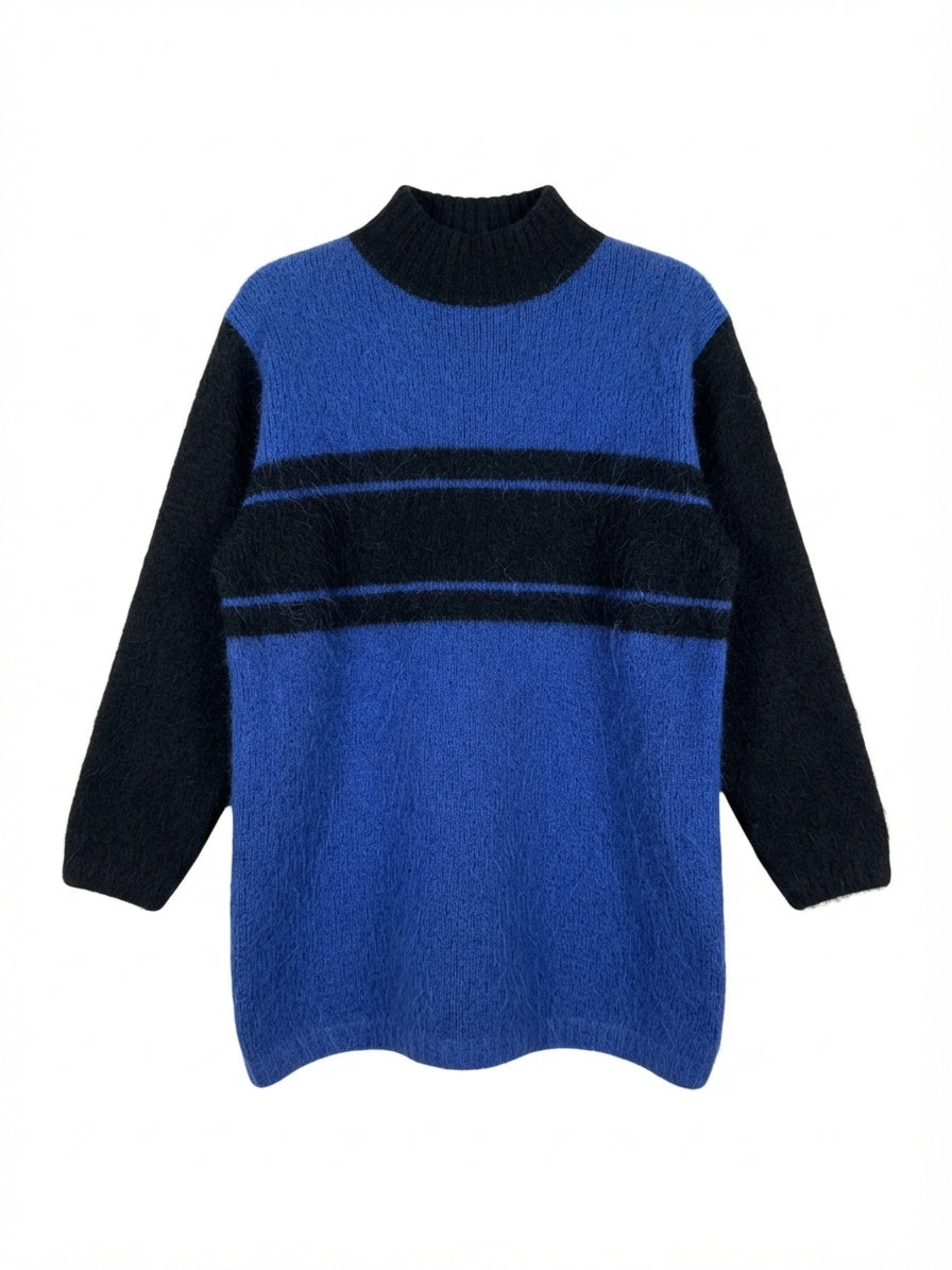 Benetton · Sweater · M/L · BlueBlk