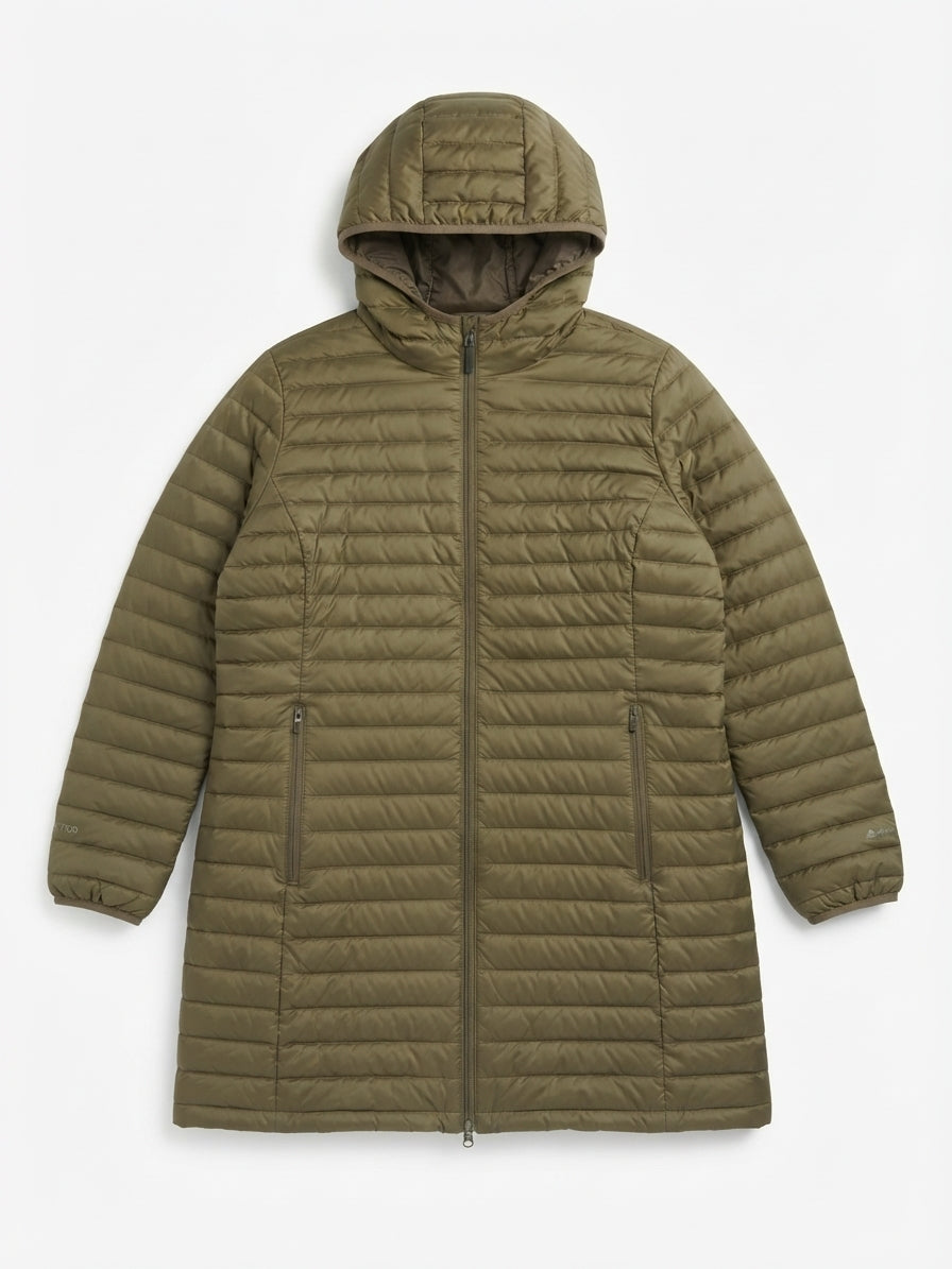 EddieBauer · Quilted Long · XLarge · Moss