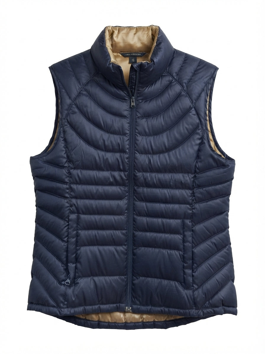 Bernardo · Goose Down Vest · Medium · Navy