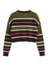 Hot Topic · Cropped Sweater · Medium · GrnBrown