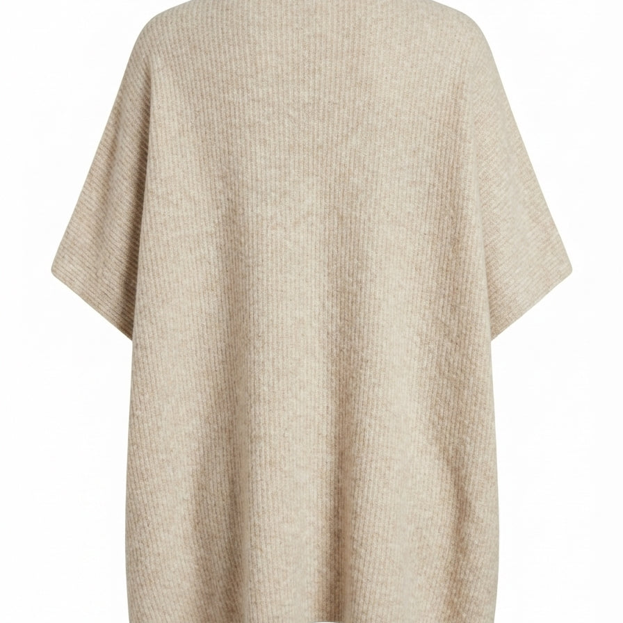 Leith · Open Drape Cardigan · Large · Cream