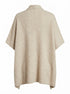Leith · Open Drape Cardigan · Large · Cream