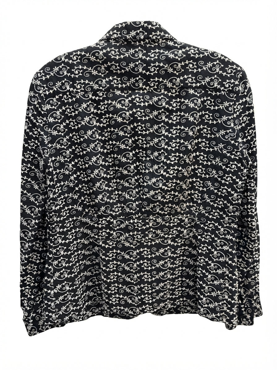 OscarDeLaRenta · Shirt · Small P · BlackCream