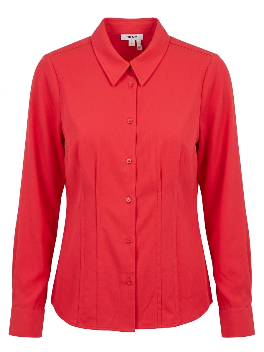 DKNY · Poppy Pleated · Medium · Poppy