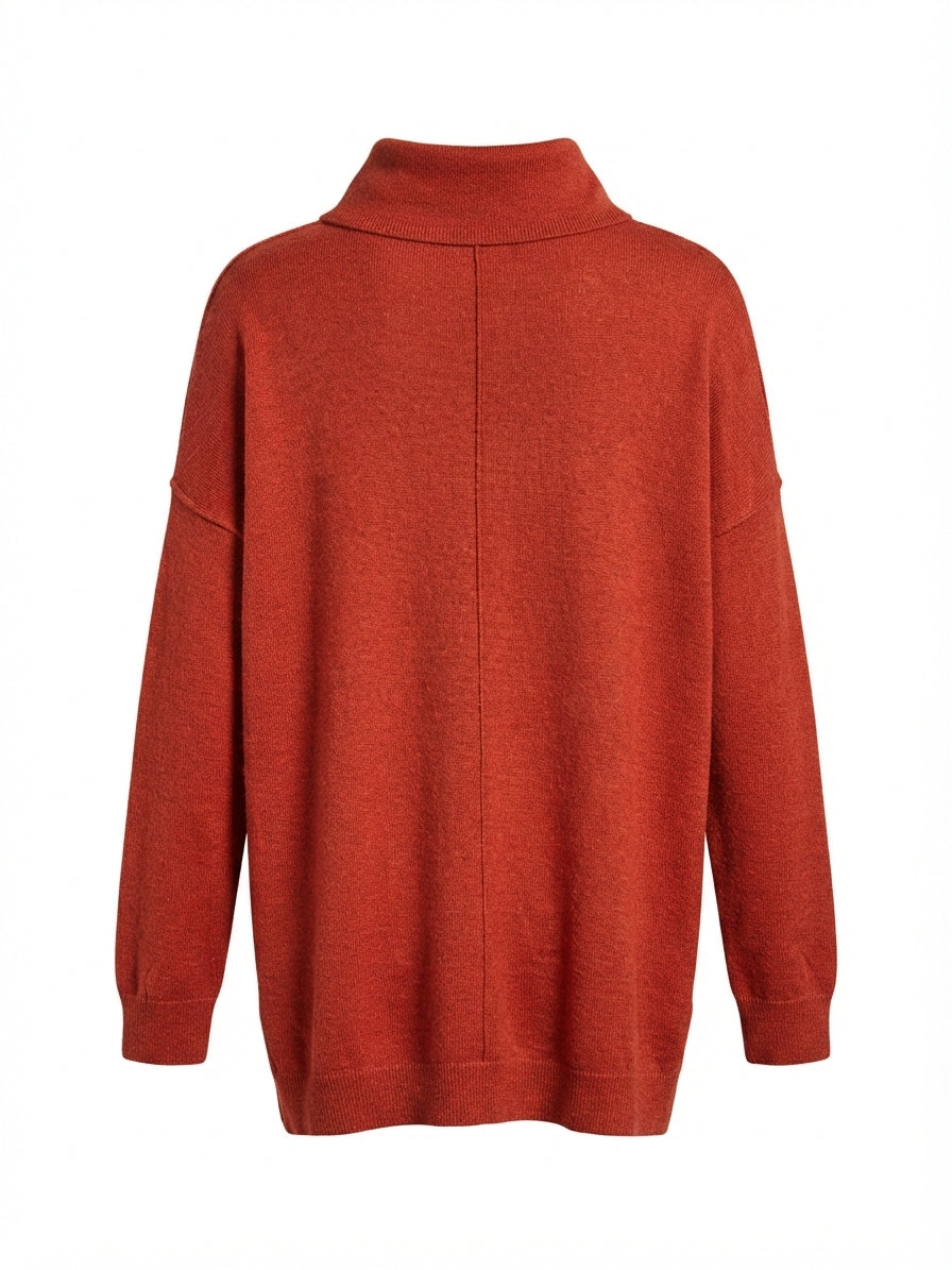 Eileen Fisher · Turtleneck · XSmall · Red