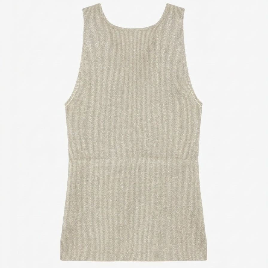Vince Camuto · Sleeveless Top Gold Shimmer · Small · Gold Shimmer