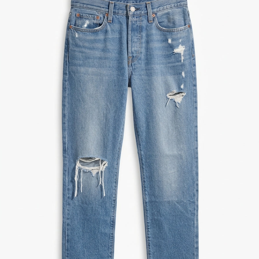 Levi's · Wedgie Straight Style · 10 · Light Denim