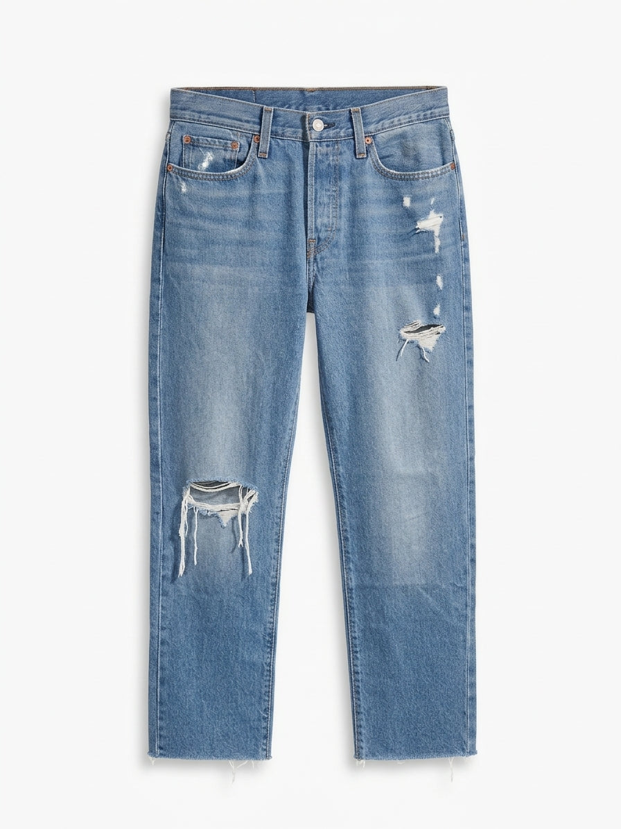 Levi's · Wedgie Straight Style · 10 · Light Denim