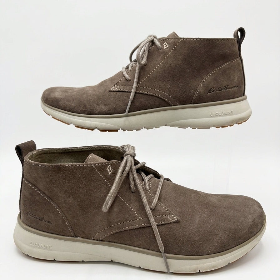 Eddie Bauer · Cloudline Chukka · 8.5 · Mocha