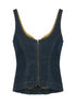 Topper Prairie Underground · Corset top · Large · Blue