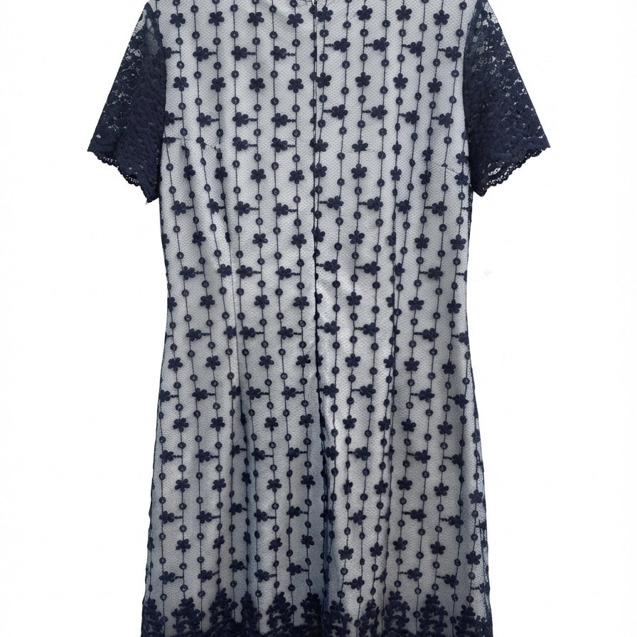 Sharagano · Dress · 14 · NavyBlue