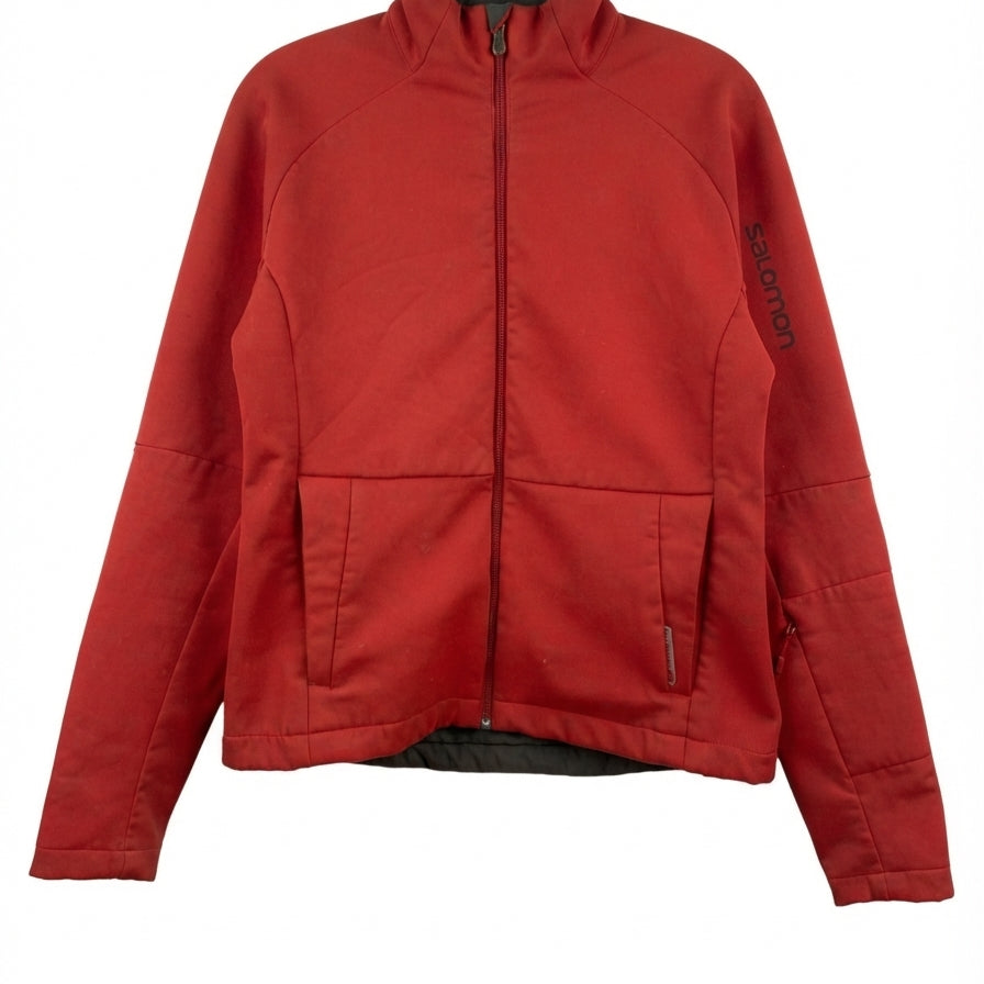 Salomon · Acti-Therm Softshell Wind Resistant Jacket · Medium · Brick