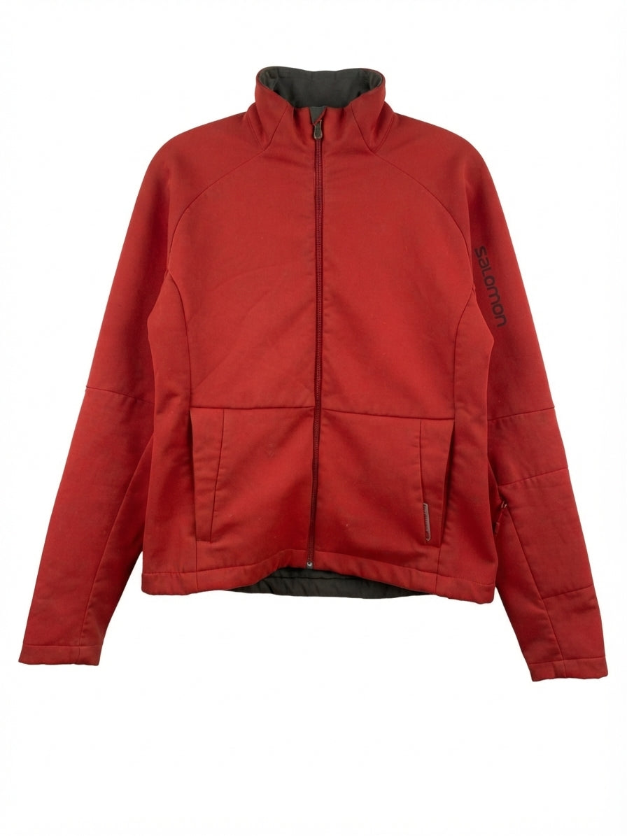 Salomon · Acti-Therm Softshell Wind Resistant Jacket · Medium · Brick