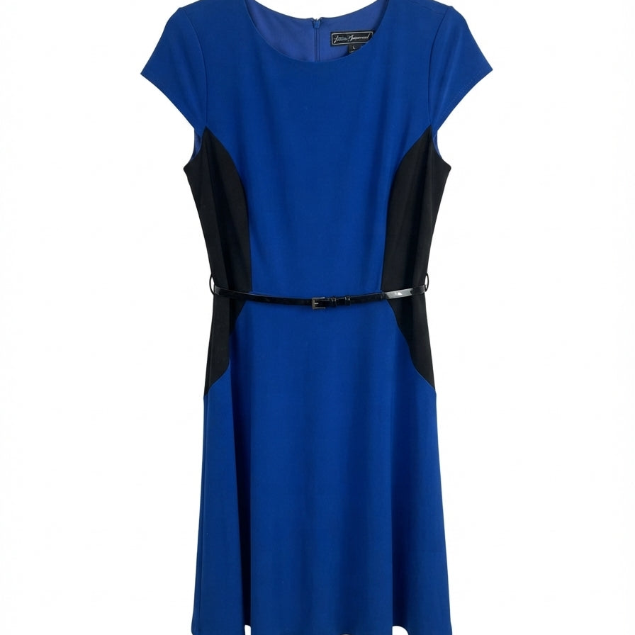 Jessica Howard · Cap Sleeve Dress · 12 · Blue