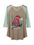 Daisy Rae · Joy Love Peace Believe Christmas · 2X · BeigeMulti