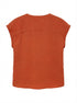 Liz Claiborne · Spice Split Neck Style · Large · Rust