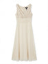 R&M Richards · Evening Dress · 10 · Light Beige