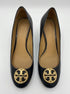 Tory Burch · Chelsea Wedge Pumps · 9.5 · BlackGold