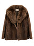 Everitt Buelow · Mink Jacket · OS · Brown