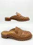 Madewell · The Corinne Lugsole Loafer Mule · 10 · Maple