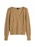 WHBM · V-Neck · Medium · Khaki
