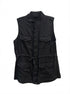 Ana · Button Up Vest · Large · Black