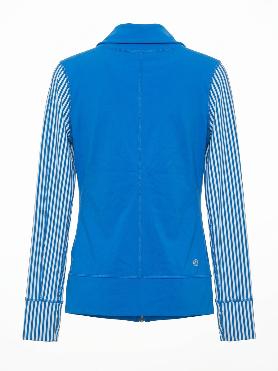 Lululemon · Blue/White Striped · Medium