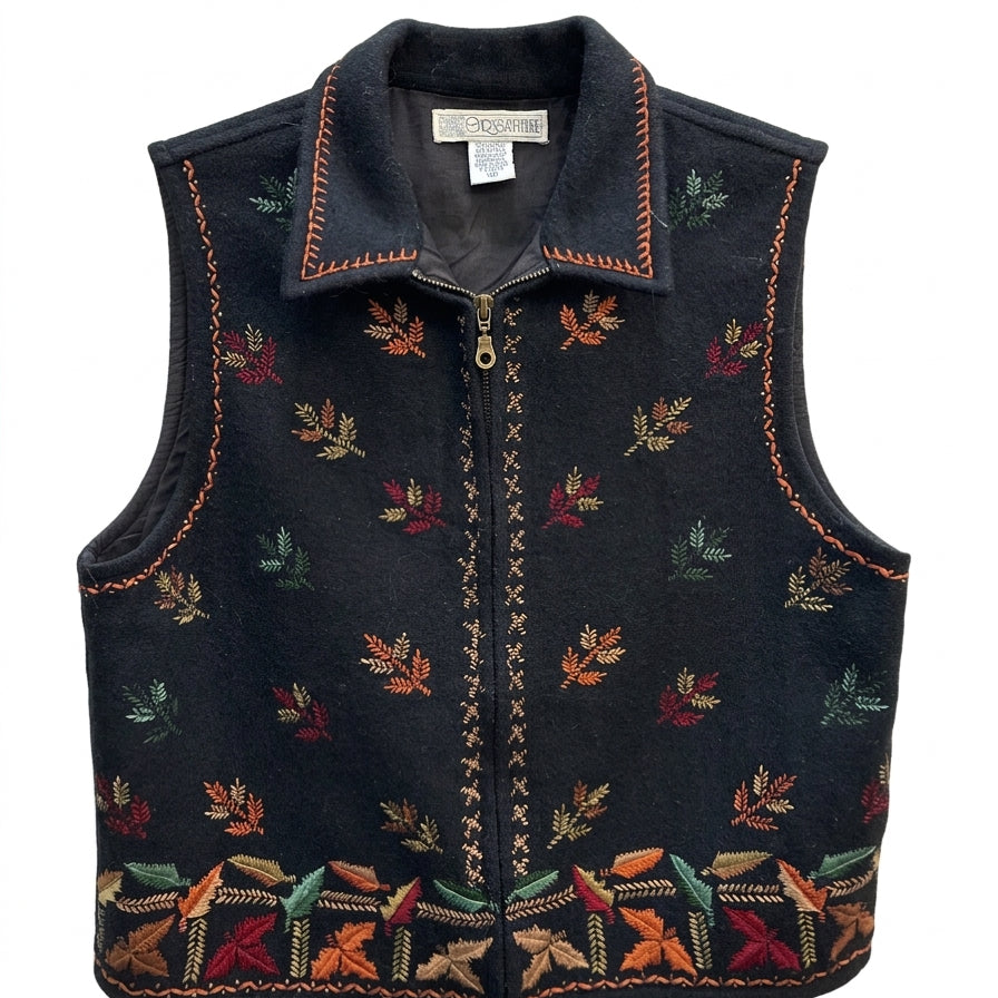 CHRYSANTHEME · Vest · Medium · Black