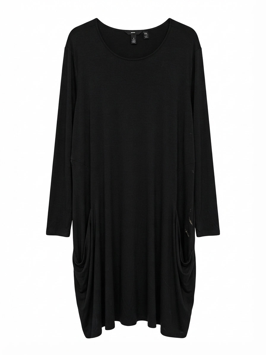 BetaBrand · Longsleeve Dress · 1X · Black