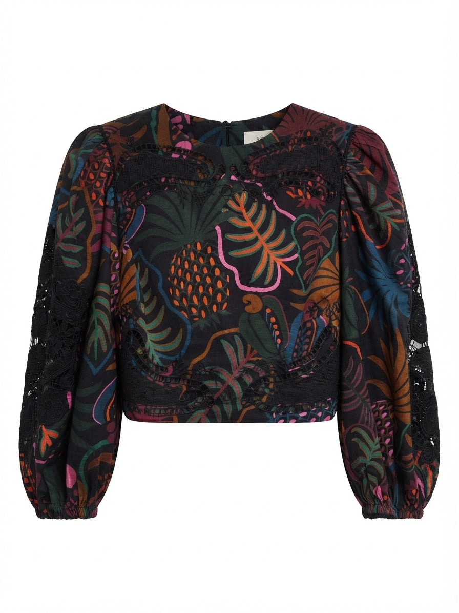 FARM Rio · Frutis Dream · Small · Black Multi