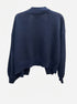 Quince · Open Drape Cardigan · Medium · Navy