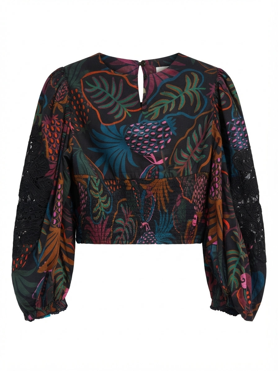 FARM Rio · Frutis Dream · Small · Black Multi