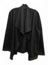 JJ Fashion · Open Drape Cardigan · Large · Black/White