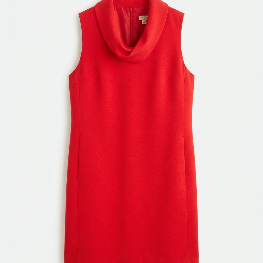 J Crew · Poppy Cowl Drape Neck · Large · Poppy