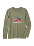 Life is Good · Christmas Truck · XLarge · Olive