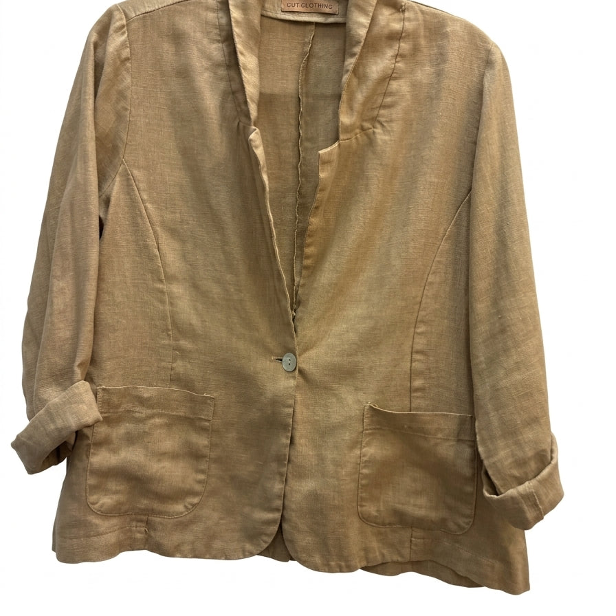 Cut.Loose · Blazer · Medium · Sand
