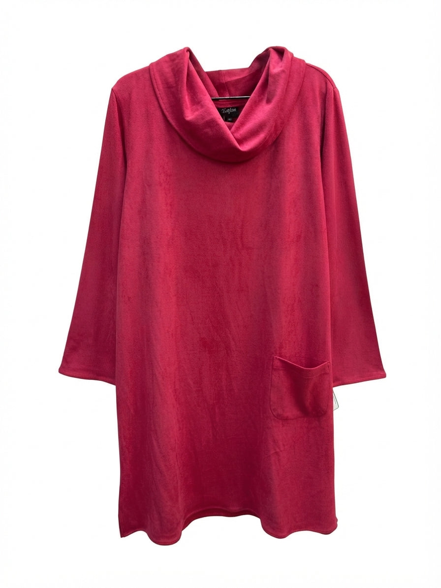 Toofan · Longsleeve Dress · XL/1X · Magenta