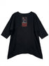 Brie Kriebel Clothing · Wearable Art Top · XLarge · BlackRed