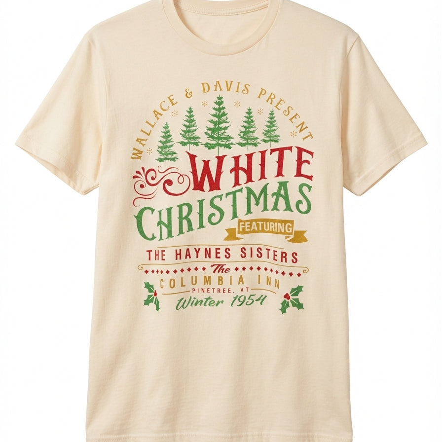 White Christmas Holiday Top · Medium · OffWhite