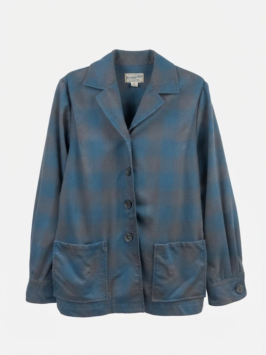 Pendleton · Blazer · Medium · BlueGray
