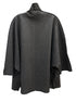 The Clothes Rack · Open Drape Cardigan · 1X/2X · Black and White Houndstooth