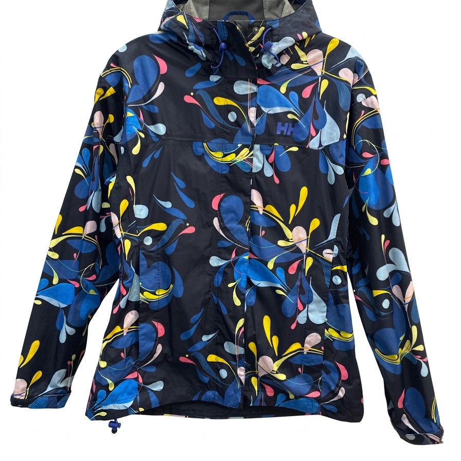 Helly Hansen · RainCoat · Small · Navy Multi