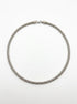 .925 Sterling Foxtail Choker Necklace · 29696 · 15 1/2 inches · Silver
