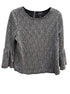 W5 · Bell Sleeve Top · Small · Charcoal