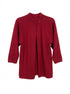 Le Roy · One Button Fashion Cardigan · Small · Red