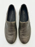 Ecco · Soft 7 Perforated Metallic Slip-On · 9.5 · Silver Metallic